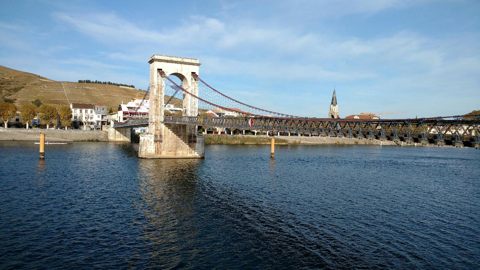 Pont du Rhône à Tournon sur Rhone