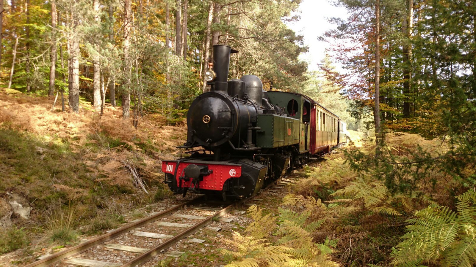 petit train au départ de Saint-Agrève