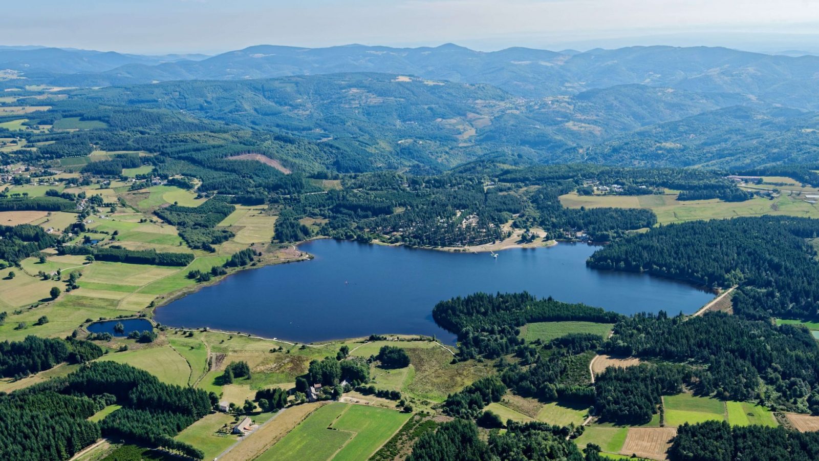 Lac de devesset point 1 du parcours