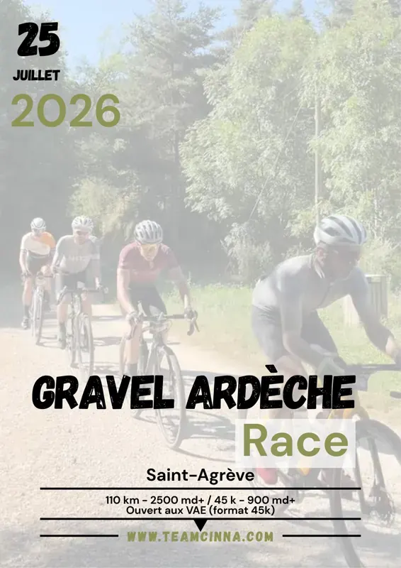 Visuel du Gravel Ardèche Challenge